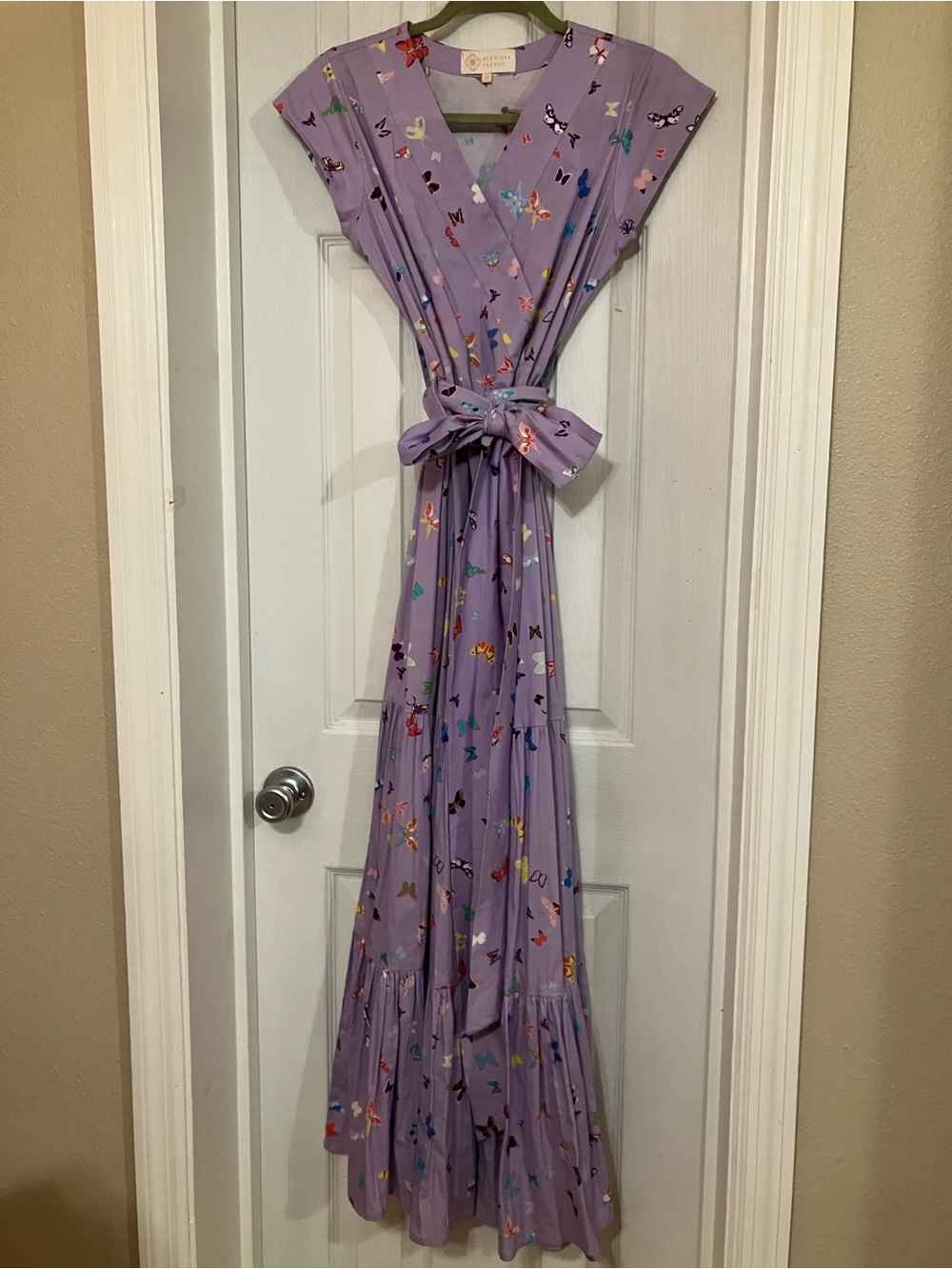 Sheridan French Butterfly Maxi Dress XS